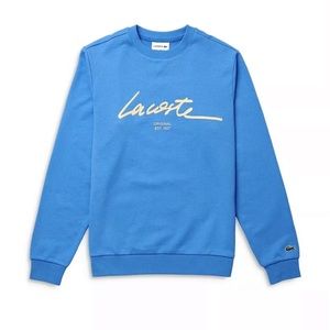 Lacoste Logo Crew Neck Sweatshirt Mens Sz. 9-4XL(comparable to 3XL/2XB)*NWT